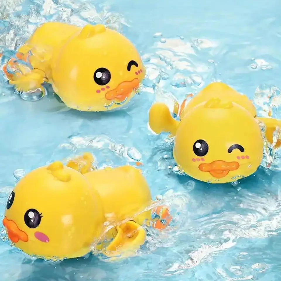 Baby Bubble baby bath duck toy for interactive water play, featuring bright colors and a cute duck design for fun bath time.
