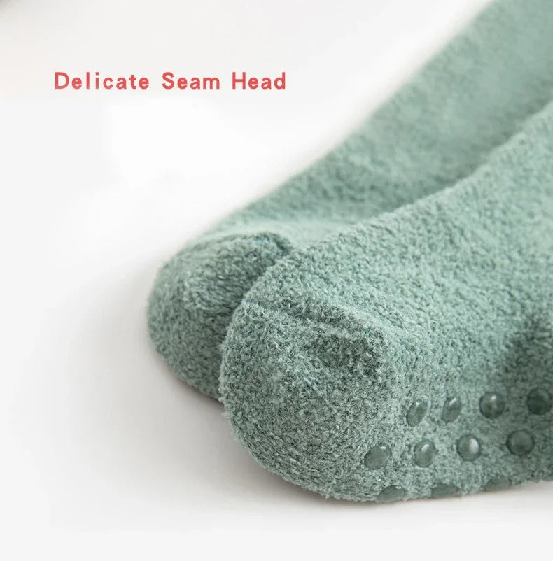 Baby Dinosaur Socks by Baby Bubble, warm and soft baby socks with colorful dinosaur designs for infants.