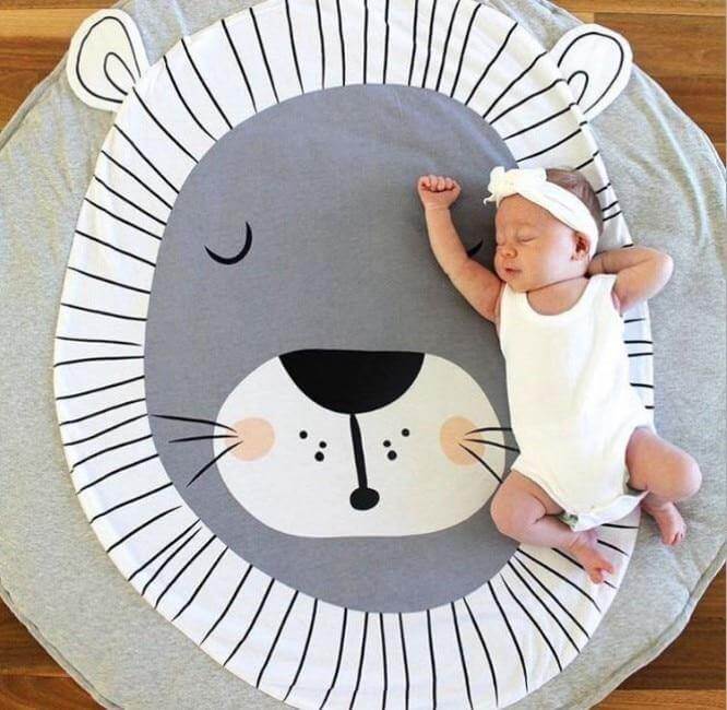 Baby Play Animal Round Soft Mat - Baby Bubble Store