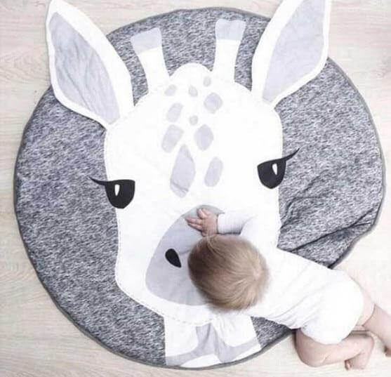 Baby Play Animal Round Soft Mat - Baby Bubble Store
