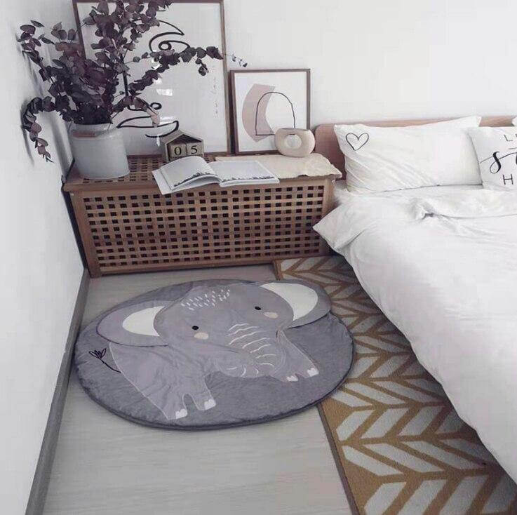 Baby Play Animal Round Soft Mat - Baby Bubble Store