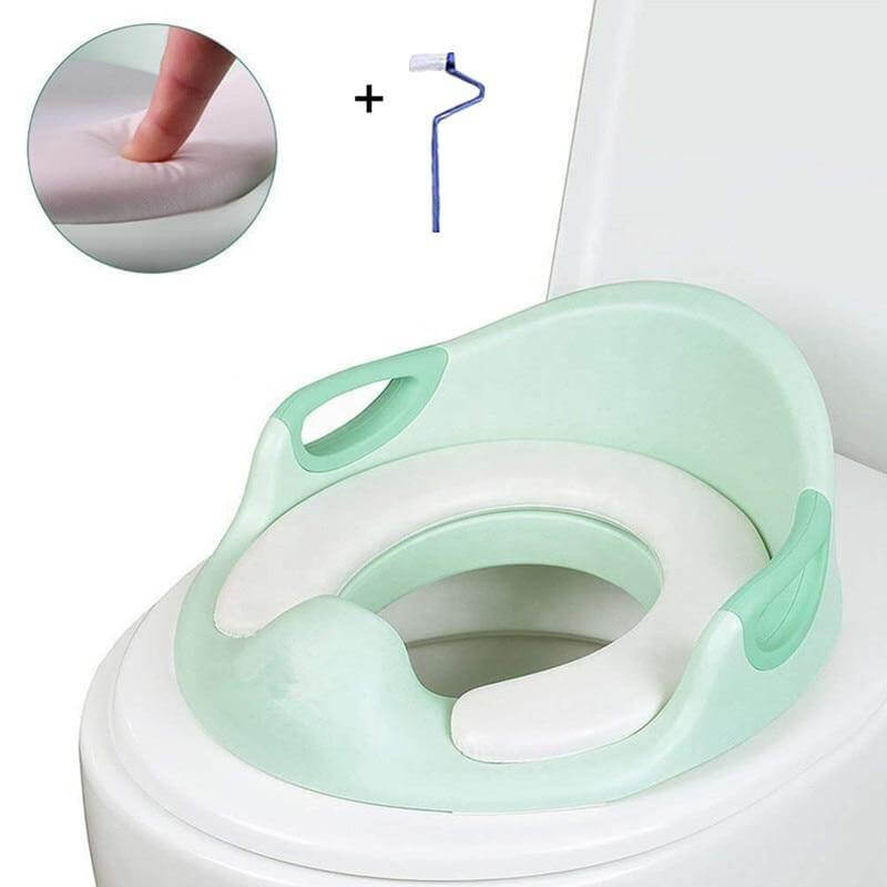 Baby Portable Toilet Ring Training Seat Baby Portable Toilet Ring Baby Bubble Store Green