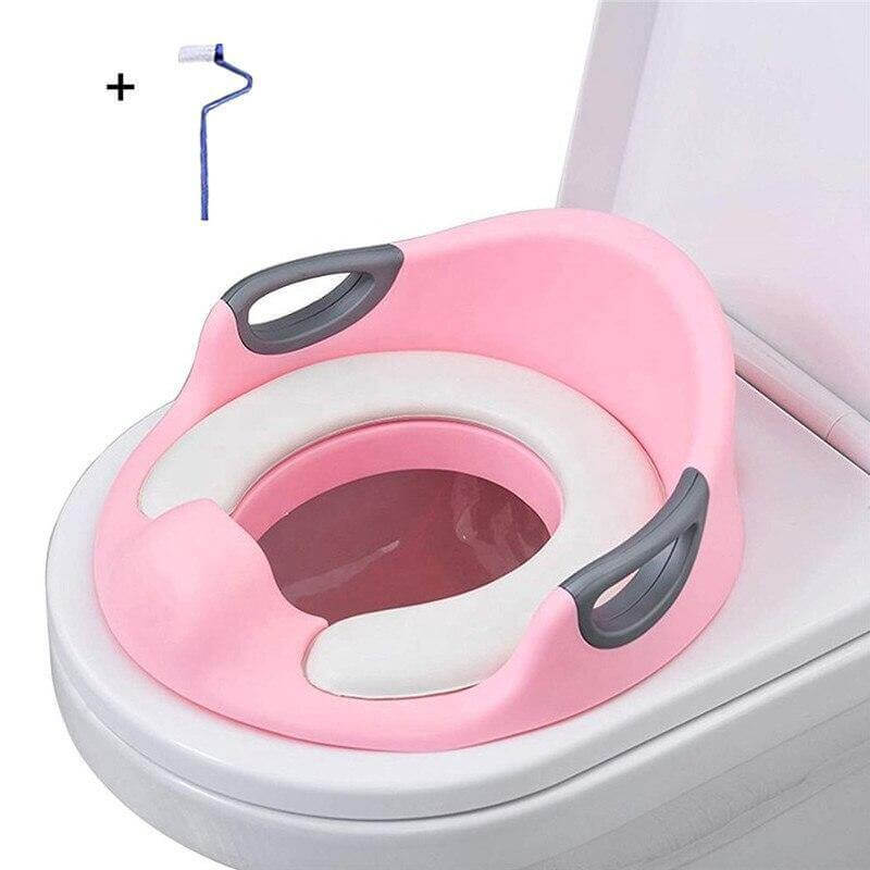 Baby Portable Toilet Ring Training Seat Baby Portable Toilet Ring Baby Bubble Store Pink