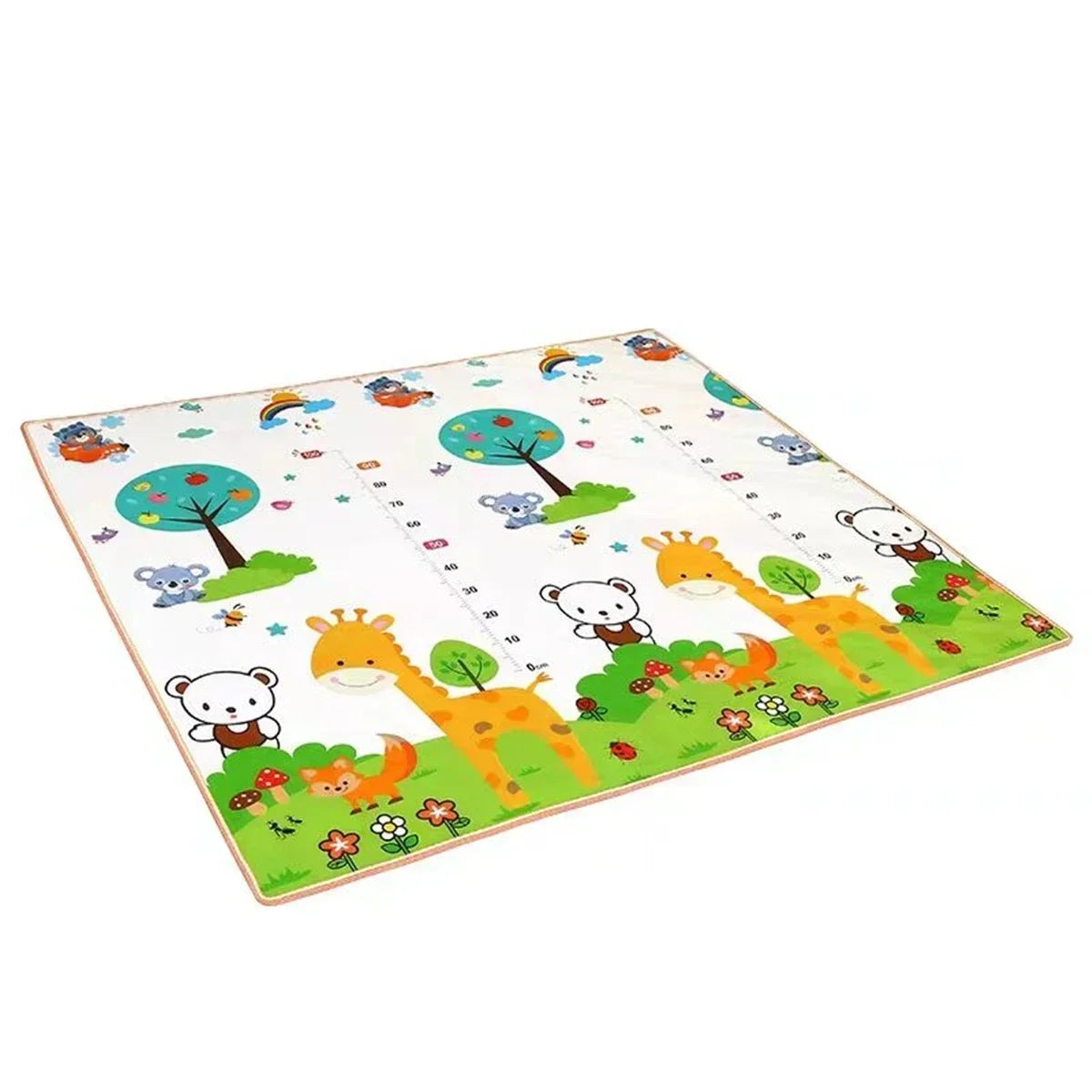 Baby Bubble non-toxic EPE baby crawling play mat with colorful safety rug, soft cushioned surface for infants to explore and play.