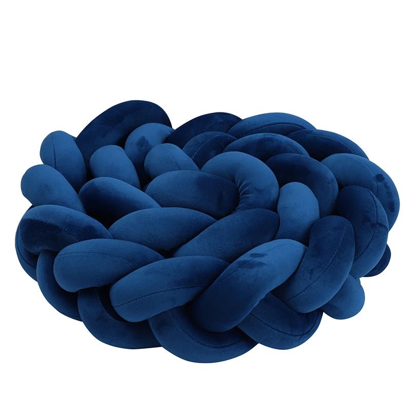 1 - 4 M Baby Bed Protector Infant Cradle Pillow Cushion Braid Knot Bumper Crib Bumper Room Decor Tresse Tour De Lit Bebe - Baby Bubble