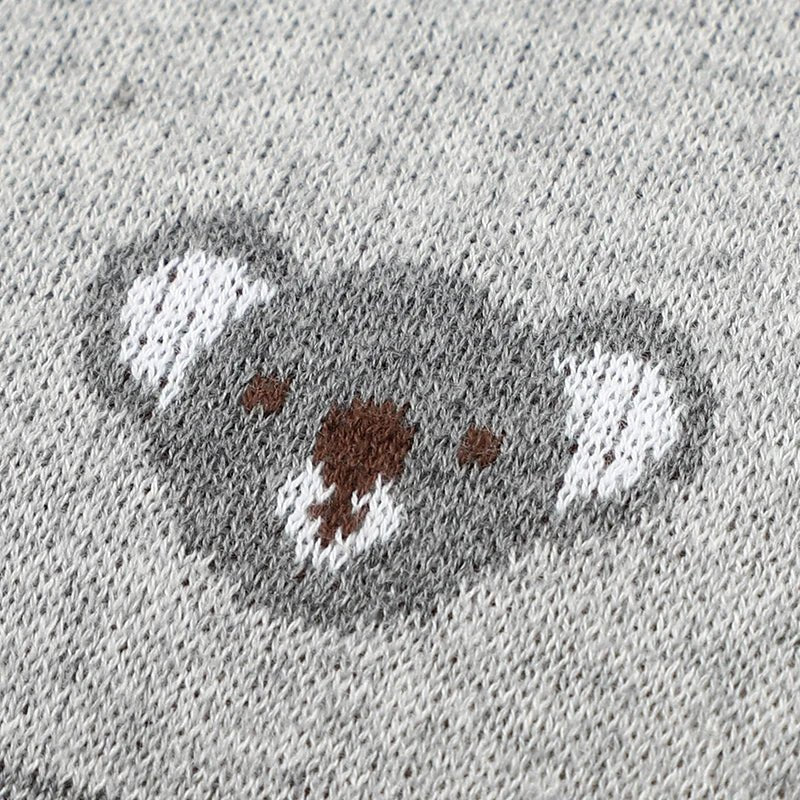 Cartoon Koala Baby Blanket – Soft Cotton Knit Swaddle - Baby Bubble