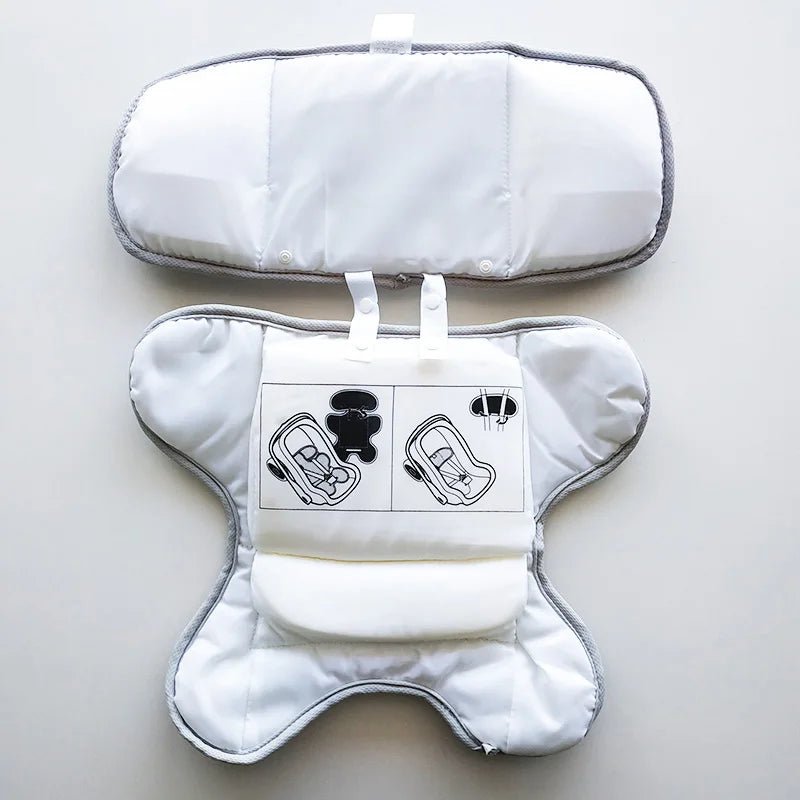 Doona Stroller fofoo Car Seat Pad, Baby Head Neck Support Pillow Mattress Breathable Mesh Pad Stroller Warm Mattress Accessories - Baby Bubble Store