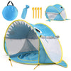 Baby Beach Tent UV Protected Baby Beach Tent UV Protected Baby Bubble Store Blue 