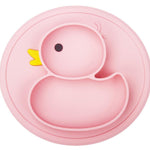 Baby Silicone Duck Plate Baby Silicone Duck Plate Baby Bubble Store Pink 